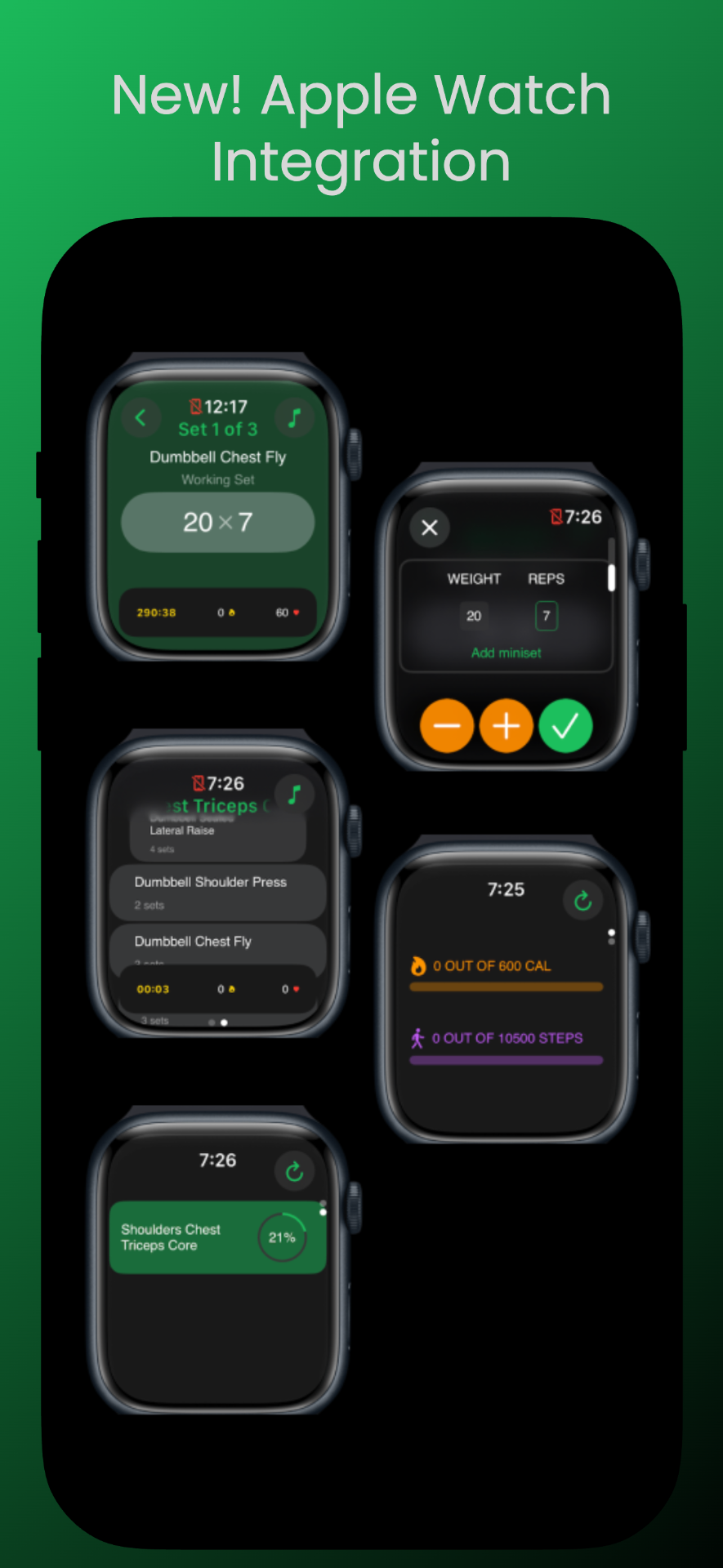 New! Apple Watch Integration